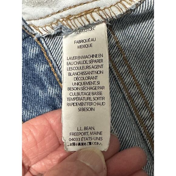 Classic Fit Men's L.L.Bean Jeans Sz. 40x29 Straight Leg Medium Wash Blue Denim - Picture 13 of 15